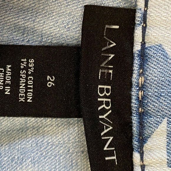 Lane Bryant Star Denim Short - Picture 7 of 7